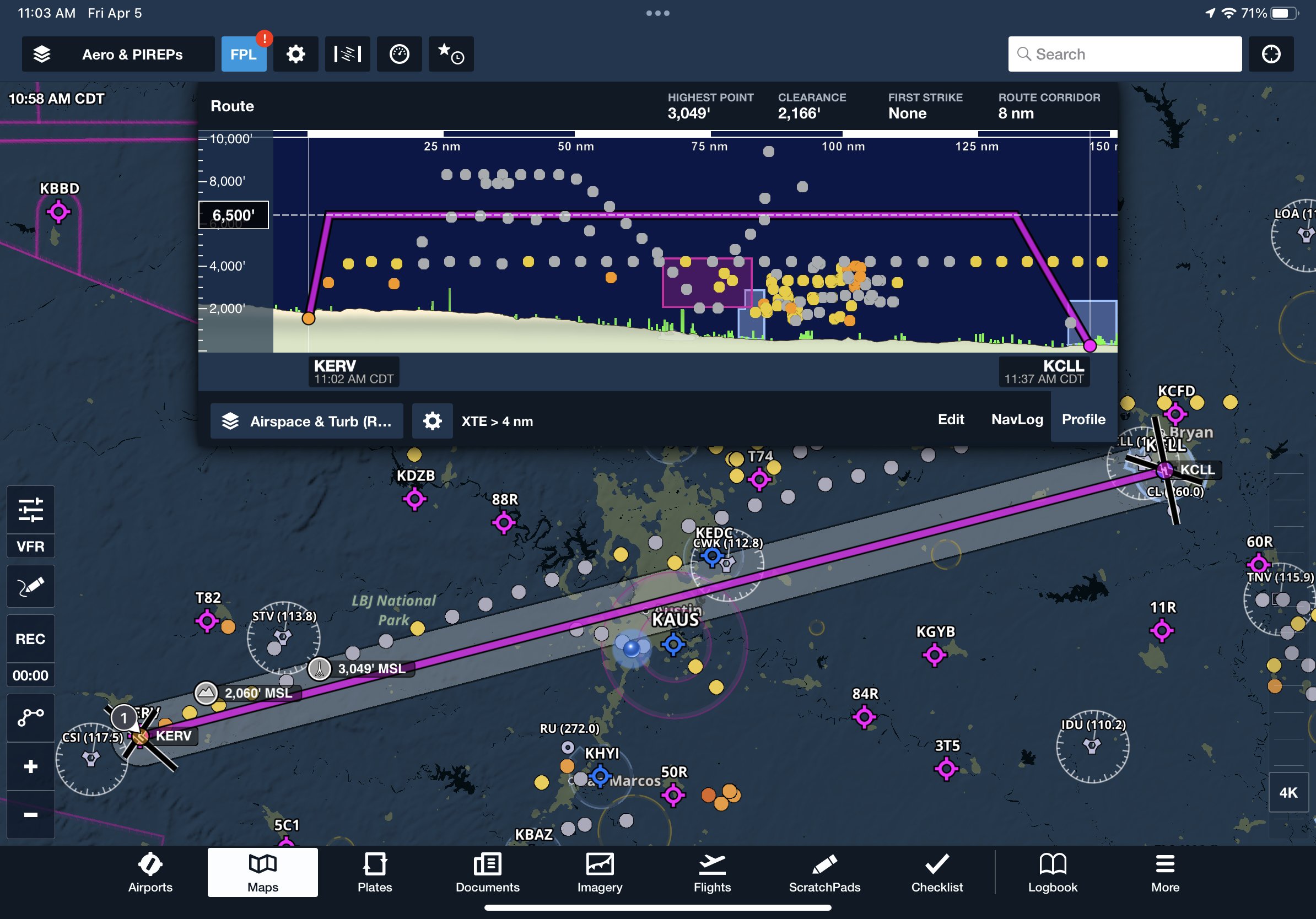 Smooth Skies: How ForeFlight’s Reported Turbulence Feature Helps You Plan Bump-Free Flights